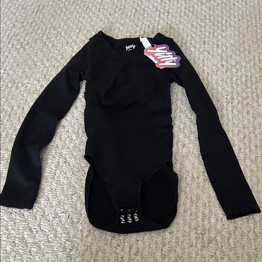 YITTY Nearly Naked Shaping Longsleeve bodysuit - Iconic Black - Long Sleeve
